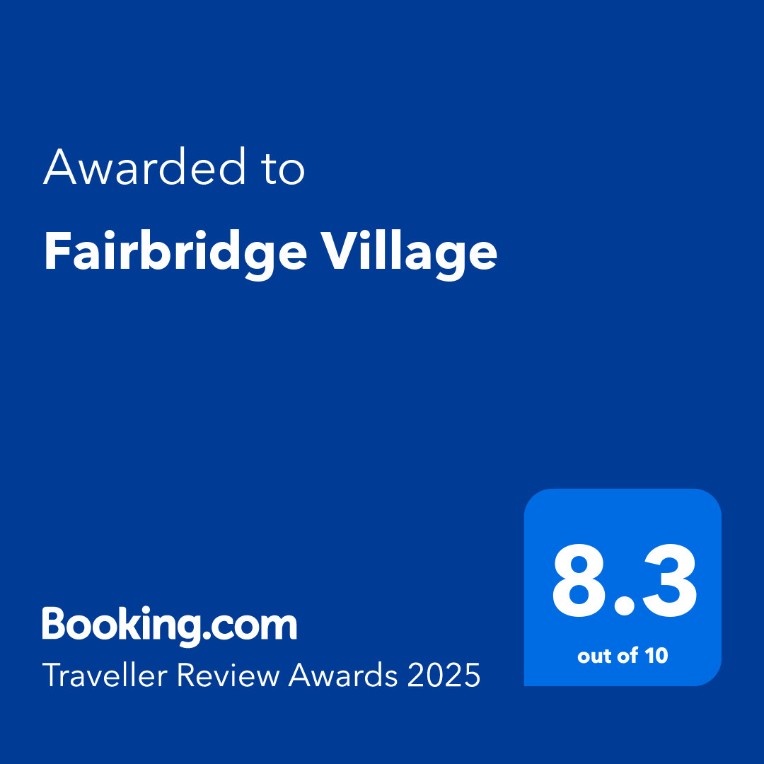 booking.com award for Fairbridge Village