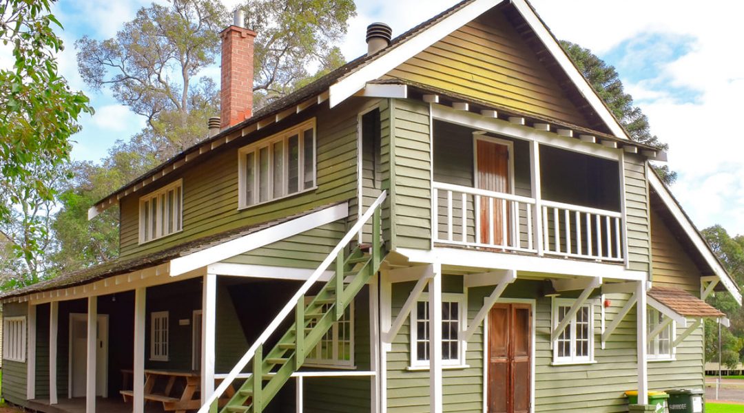 Fairbridge Village – Outside view of a cottage Fairbridge Village - Outside view of a cottage