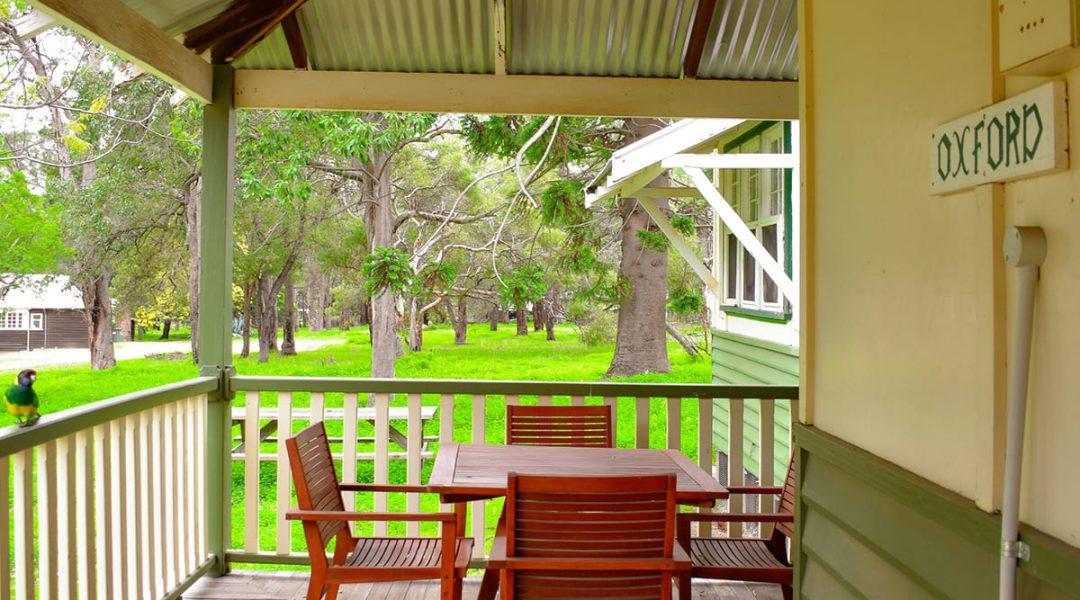 Fairbridge Village – Oxford Accommodation Porch Fairbridge Village - Oxford Accommodation Porch